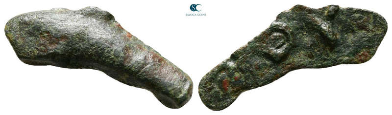 Ancient Greek coin | Dolphin coin | Scythia Olbia circa 437-410 BC