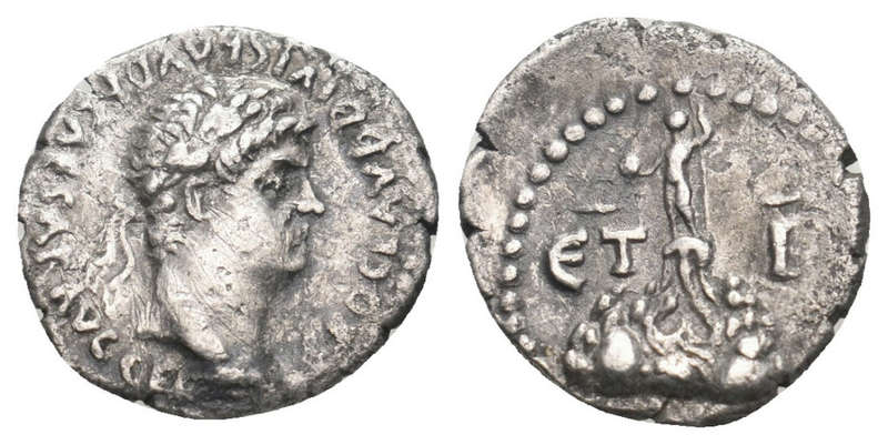Ancient silver Roman coin | Emperor Nero (54 AD)