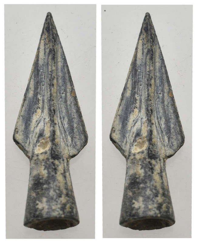 Ancient Greek antiquity | Authentic Greek arrowhead (Circa 3rd-1st BC)