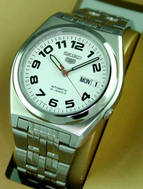 SEIKO MENS AUTOMATIC SEE THRU STEEL UNIQUE WATCH SNK653 AT R1 NO RESERVE!!