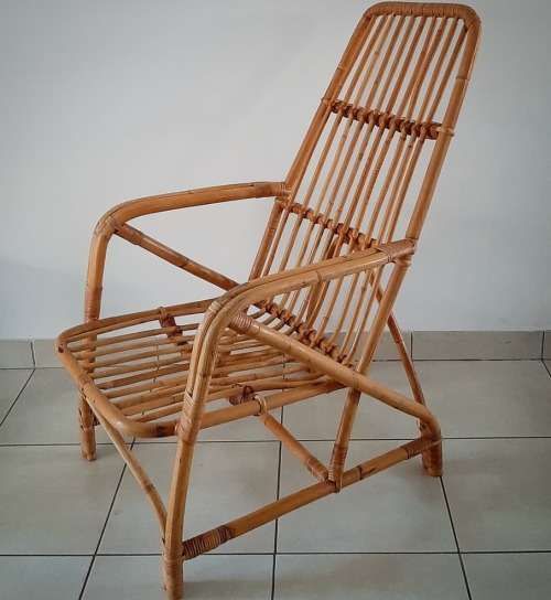 cane armchair