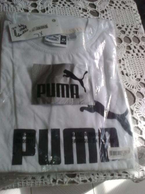 Puma Extra Large White T-Shirt