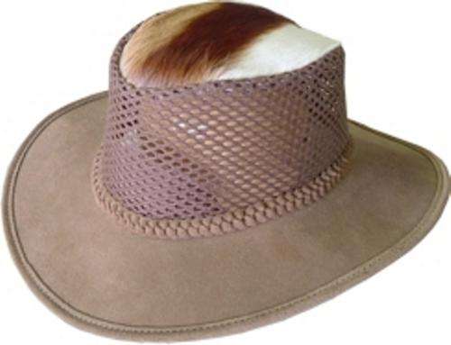 Suede Breeze Hat with Springbok Top