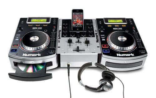 Numark iCD DJ IN A BOX for the deejay.