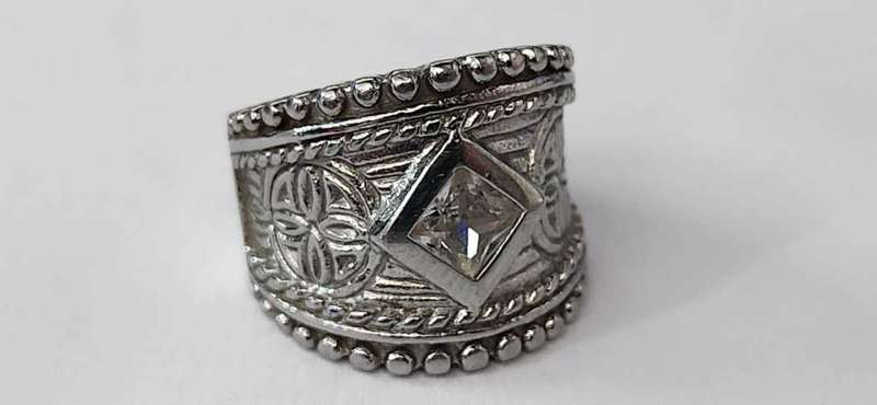 Stainless Steel womans ring
