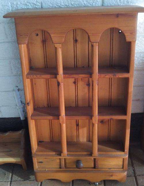 oregon pine Cabinet with Drawer