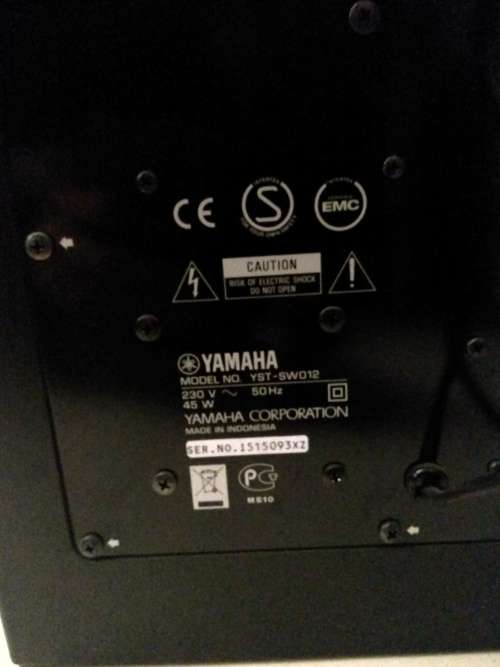 Yamaha Subwoofer