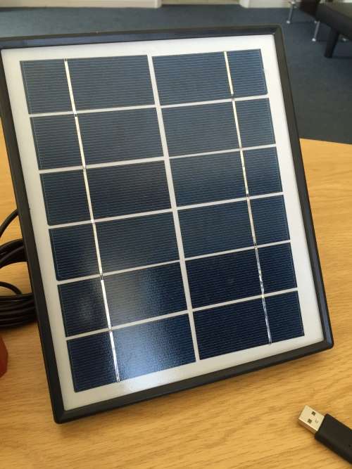 Solar light kit - "all you need for portable lighting"
