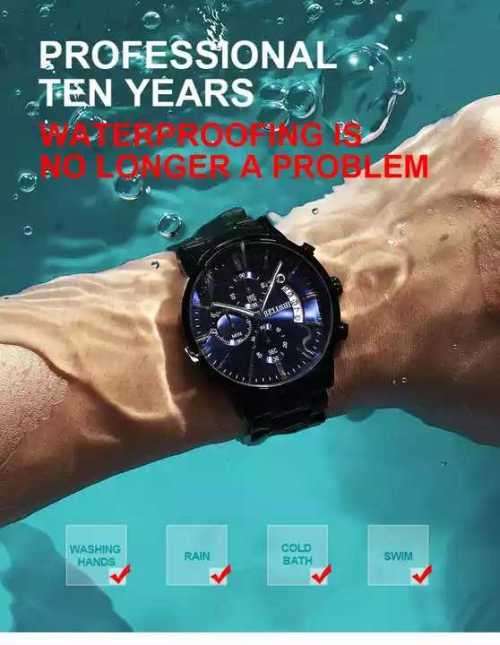 RETAIL R7999 BELUSHI CHRONOGRAPH MEN'S TIME PIECE