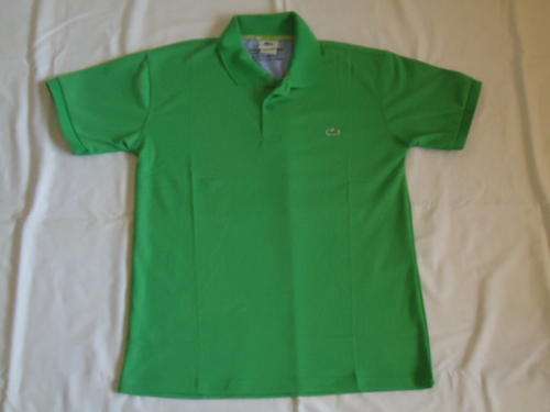 LACOSTE Mens Pique Golfer - Small