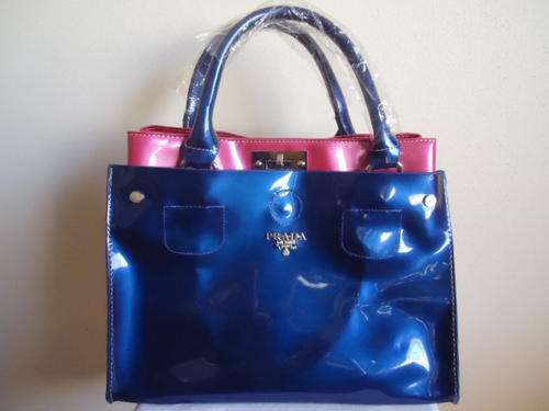 Latest Style PRADA Patent Handbag