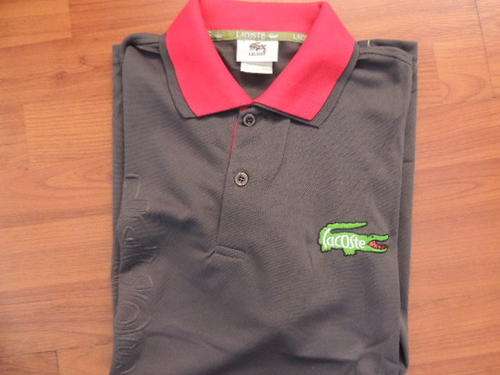 LACOSTE Mens Pique Golfer - X Large