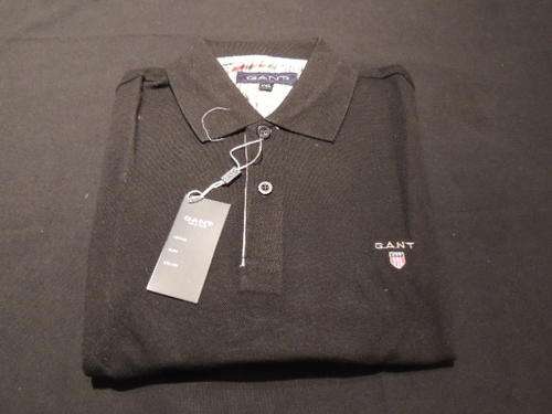 GANT Mens Long Sleeve Golfer - Medium