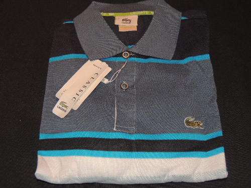 LACOSTE Long Sleeve Mens Golfer - Medium