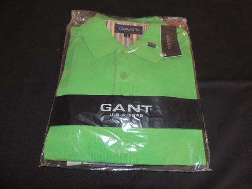 GANT Mens Long Sleeve Golfer - Medium