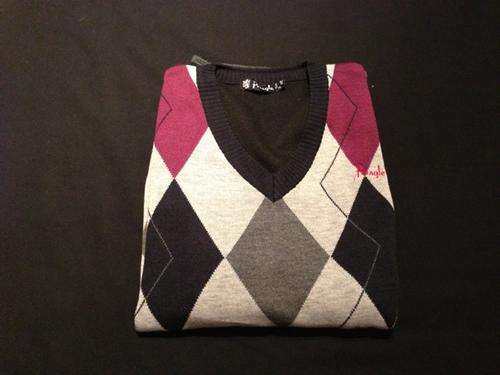 PRINGLE V Neck Golfers Jersey - Large