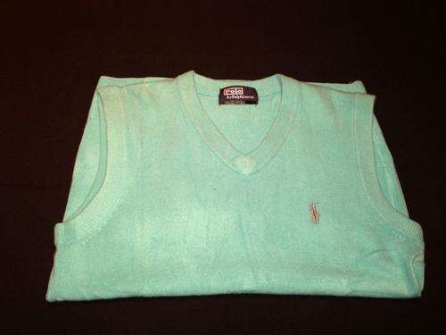 RALPH LAUREN POLO V Neck Pullover - Medium