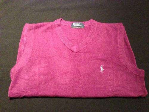 RALPH LAUREN POLO V Neck Pullover - X Large