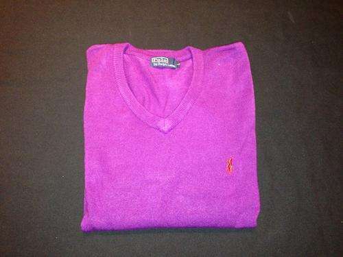 POLO V Neck Jersey - Medium