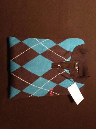 PRINGLE Zip Thru Golfers Jersey - Medium