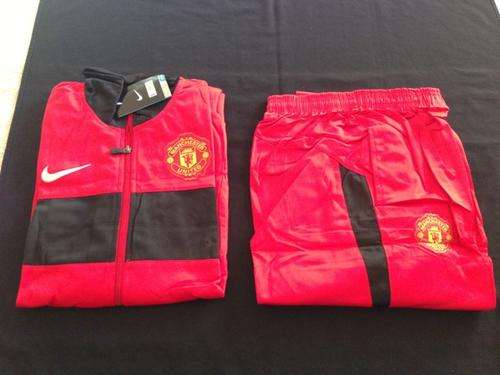 NIKE MANCHESTER UNITED Full Tracksuit : Top & Bottom - X Large Slim Fit