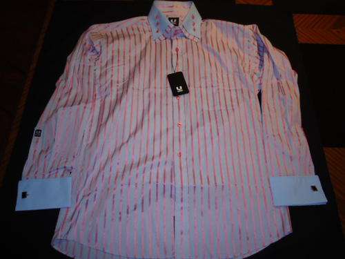Latest Style UZZI High Collar Shirt - Medium Slim Fit