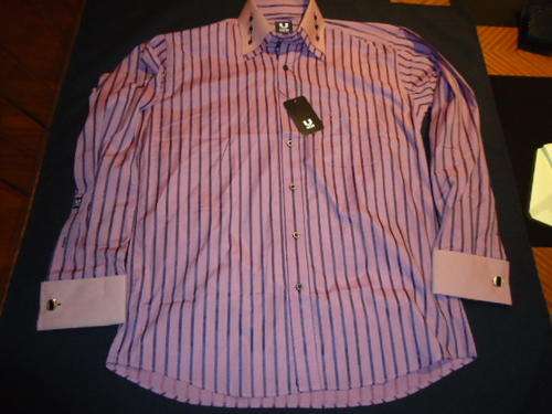 Latest Style UZZI High Collar Shirt - X Large Slim Fit