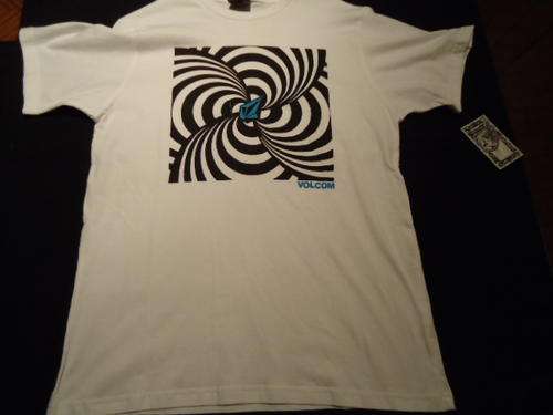 100% Authentic VOLCOM Deception Slim Tee - Large