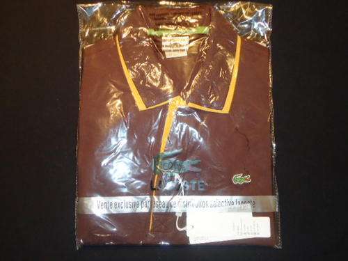 Double Collar LACOSTE Golfer - X Large Slim Fit