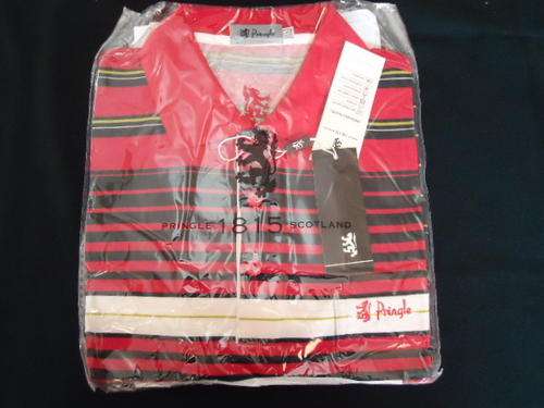 Long Sleeve PRINGLE Golfer - Large Slim Fit