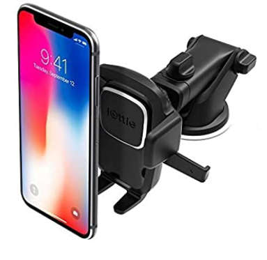 Easy One Touch Mini Dash and Windshield Car Mount Phone Holder