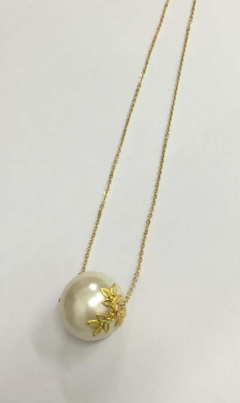 Pearl necklace female clavicle chain