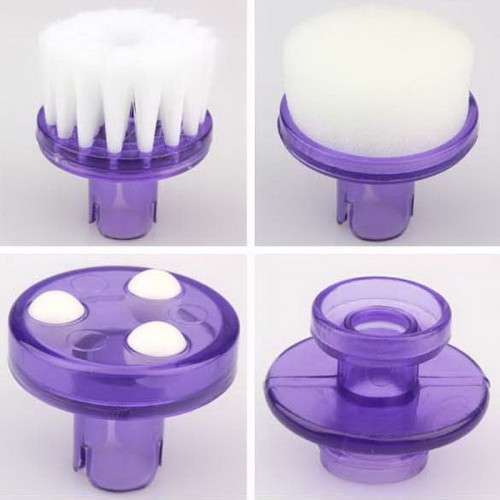 4in1 Cleaner, Face Care, Brush, Pore Blackhead Remover, Machine Rotary Scrubber Massager