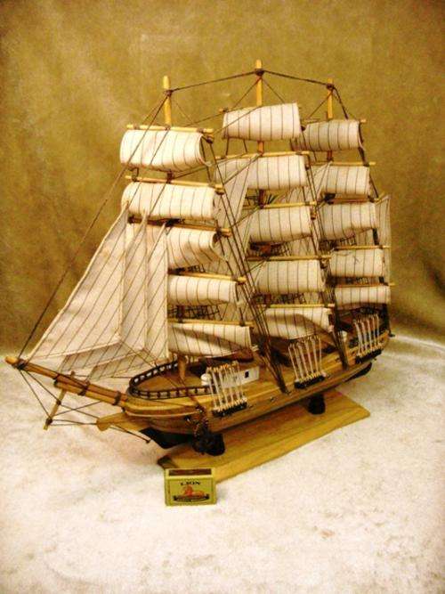 BEAUTIFUL SCALE MODEL SAIL BOAT! A Must Have!