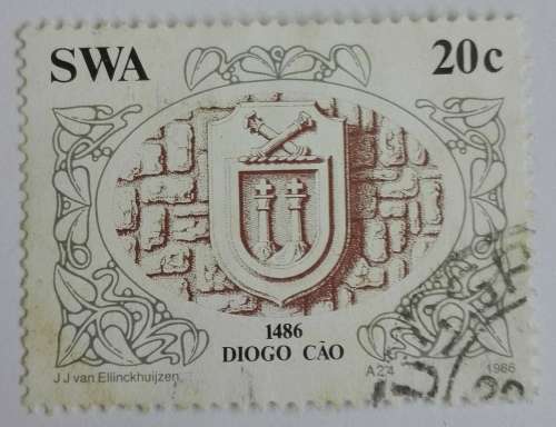 1 x 20c South West Africa stamp (as shown)