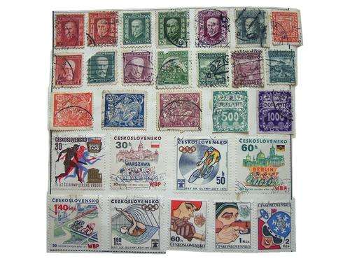 28 x various Czechoslovakian stamps (as shown)