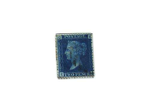 1 x Great Britain blue two pence stamp (as shown)