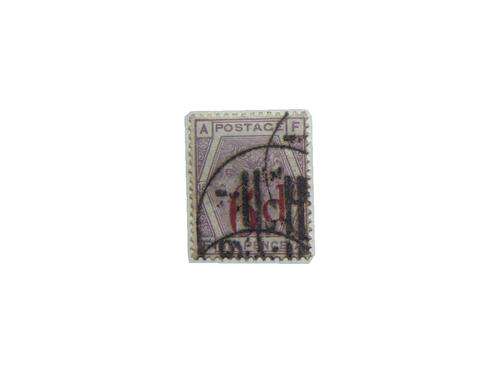 1 x Great Britain lilac 6p stamp (as shown)
