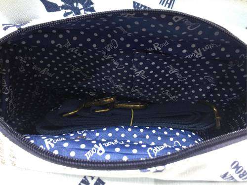 Cotton Road canvas handbag (sling included)with wind mill  pattern & africans   30×22×15cm