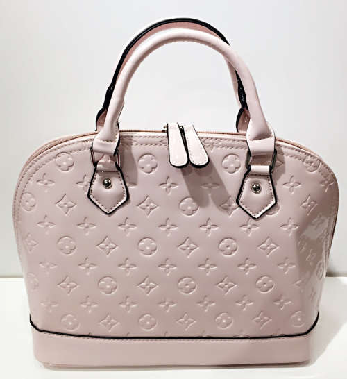 lady's handbag/bowler bag  size: 30×15×25cm pink