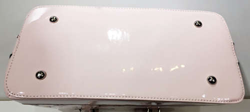 lady's handbag/bowler bag  size: 30×15×25cm pink