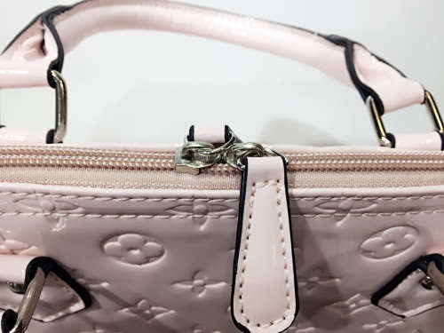 lady's handbag/bowler bag  size: 30×15×25cm pink