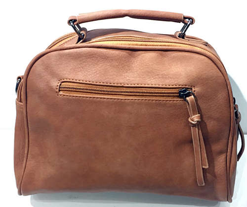 lady's handbag/shoulder bag/cross body bag   size:27×10×20cm brown