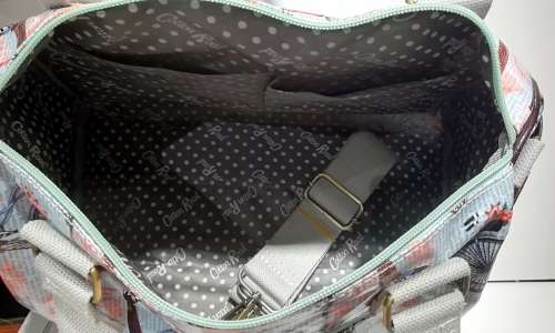 Cotton Road hand bag with bike  sling included     size: 36x14x22cm