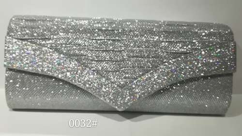 lady's clutch bag/evening bag with chain      size: 5*10*26cm