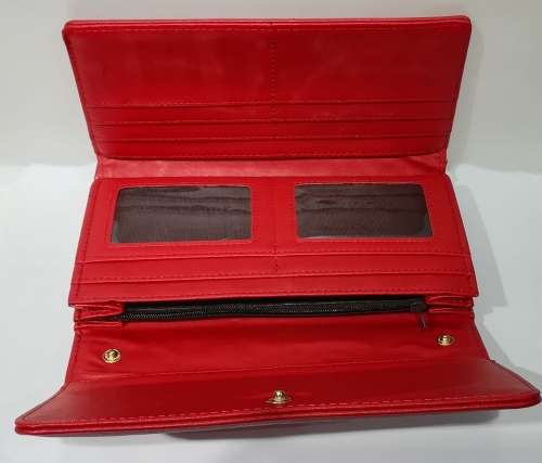 Lady's purse/ wallet  sling included size: 19*4.5*10cm red out of stock