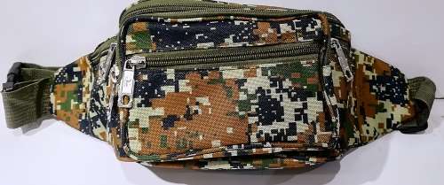 Fanny pack Moon bag Waist bag in camouflage,size:30*11*11cm, adjustable belt, camouflage