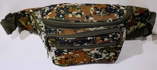 Fanny pack Moon bag Waist bag in camouflage,size:30*11*11cm, adjustable belt, camouflage