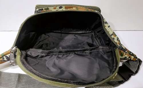 Fanny pack Moon bag Waist bag in camouflage,size:30*11*11cm, adjustable belt, camouflage