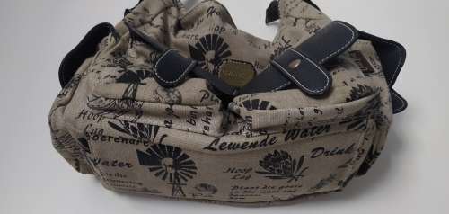 Cotton Road sling bag, CLOSING DOWN SALE canvasandlether, size: 28x26x13cm